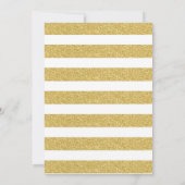 Invitation d'anniversaire de la licorne (Dos)