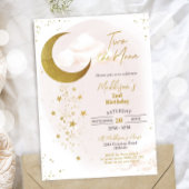 Invitation d'anniversaire de la Lune