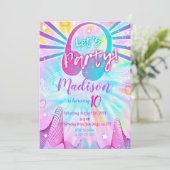 Invitation d'anniversaire de la musique (Debout devant)