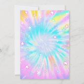 Invitation d'anniversaire de la musique (Dos)