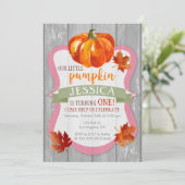 Invitation d'anniversaire de la petite fille Citro (Debout devant)