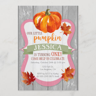 Invitation d'anniversaire de la petite fille Citro