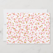 Invitation d'anniversaire de la petite princesse - (Dos)