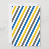 Invitation d'anniversaire de la police (Dos)