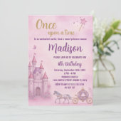 Invitation d'anniversaire de la princesse (Debout devant)