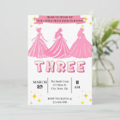 Invitation d'anniversaire de la princesse (Debout devant)