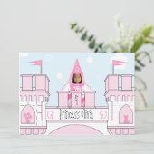Invitation d'anniversaire de la princesse (Debout devant)