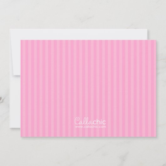 Invitation d'anniversaire de la princesse (avec Pr (Dos)
