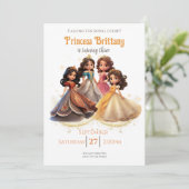 Invitation d'anniversaire de la princesse, Cour ro (Debout devant)