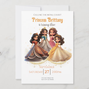 Invitation d'anniversaire de la princesse, Cour ro