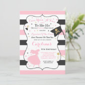 Invitation D'Anniversaire De La Princesse Et Du Pi (Debout devant)