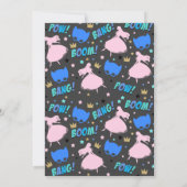 Invitation d'anniversaire de la princesse et du su (Dos)