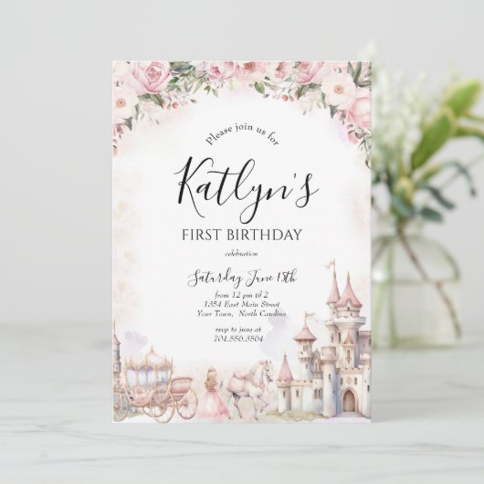 Invitation d'anniversaire de la princesse, Invitat (Debout devant)