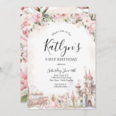 Invitation d'anniversaire de la princesse, Invitat (Devant / Derrière)
