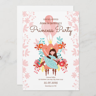 Invitation d'anniversaire de la princesse, Princes