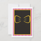 Invitation d'anniversaire de la princesse rose | z (Dos)