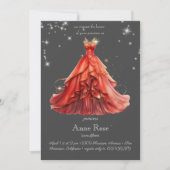 Invitation d'anniversaire de la princesse royale (Devant)