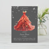 Invitation d'anniversaire de la princesse royale (Debout devant)