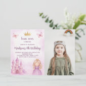 Invitation d'anniversaire de la princesse royale (Debout devant)