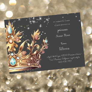 Invitation d'anniversaire de la princesse royale