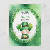 Invitation d'anniversaire de la Saint-Patrick pour (Devant)
