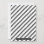 Invitation d'anniversaire de la voiture de police (Dos)