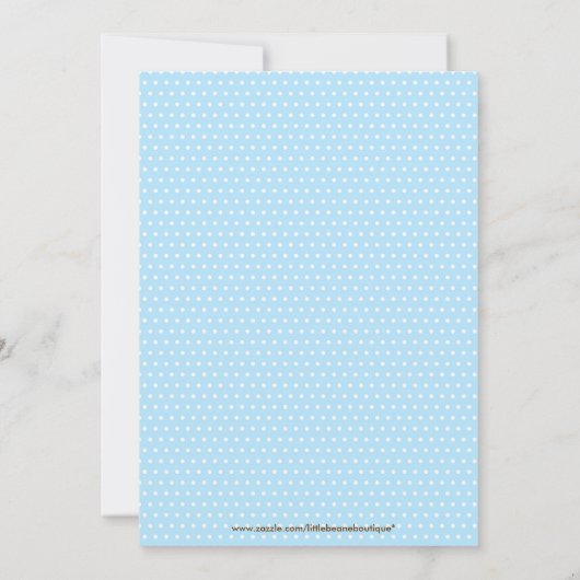 Invitation d'anniversaire de lait et de biscuits (Dos)