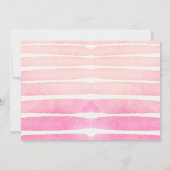 Invitation d'anniversaire de l'Aloha tropical (Dos)