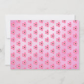 Invitation d'anniversaire de lama PHOTO (Dos)