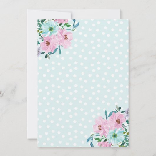 Invitation d'anniversaire de lapin un certain (Dos)