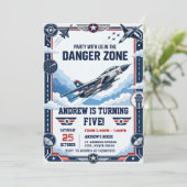 Invitation d'anniversaire de l'armée de l'air pers (Debout devant)