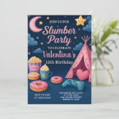 Invitation d'anniversaire de l'aube magique (Debout devant)