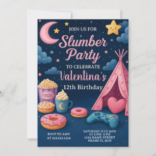 Invitation d'anniversaire de l'aube magique