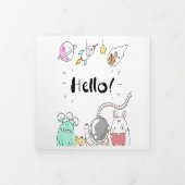 Invitation d'anniversaire de l'aventure spatiale - (Protection)