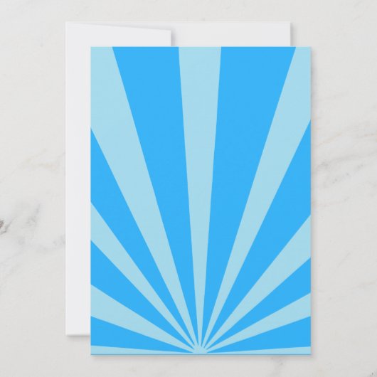 Invitation d'anniversaire de l'espace Espace extra (Dos)