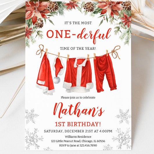Invitation d'anniversaire de ligne de linge du Pèr