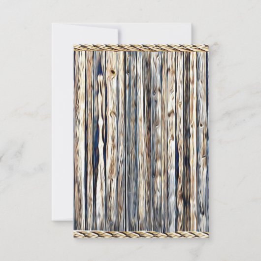 Invitation d'anniversaire de Lil' Sheriff Teddy Be (Dos)