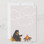 Invitation d'anniversaire de Little Bear (Dos)