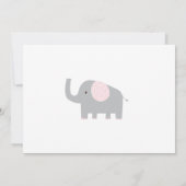 Invitation d'anniversaire de Little Rose and Grey  (Dos)