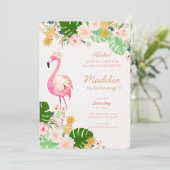 Invitation d'anniversaire de Luau (Debout devant)