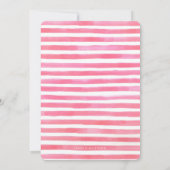 Invitation d'anniversaire de Luau (Dos)