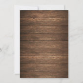 Invitation d'anniversaire de Luau (Dos)