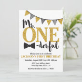 Invitation d'anniversaire de M. ONEderful (Debout devant)