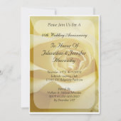 Invitation d'anniversaire de mariage (Devant)