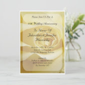 Invitation d'anniversaire de mariage (Debout devant)