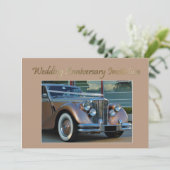 Invitation d'anniversaire de mariage (Debout devant)