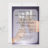 Invitation d'anniversaire de mariage (Devant)