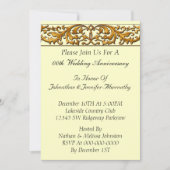 Invitation d'anniversaire de mariage (Devant)