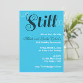 Invitation d'anniversaire de mariage (Debout devant)