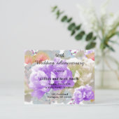 Invitation d'anniversaire de mariage 50 ans à moti (Debout devant)